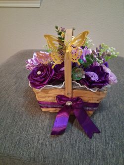 Ribbon flowers