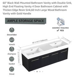 Floating Sink, NEW