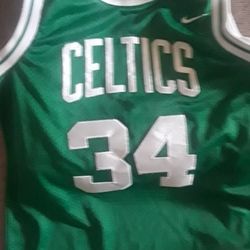 Paul Pierce Green Youth Meduim Nike Jersey