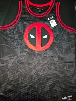 Marvel Comics Deadpool Wade Wilson Basketball jersey Brand new