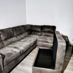 Sectional and Chair