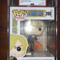 Graded Sanji Funko Pop 