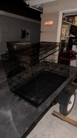 Large dog crate