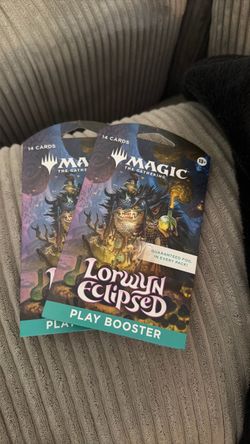 2x MTG Lorwyn Eclipsed Play Booster Packs