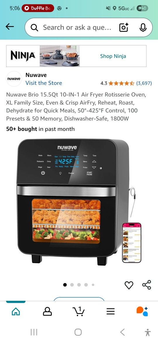 Nuwave 10-1 Airfryer