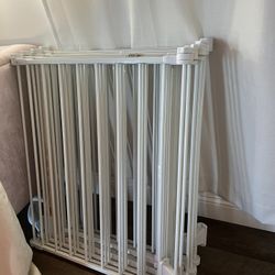 White Baby Gate