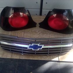 Chevrolet Impala Tail Lights And Front Grill E