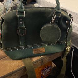 Green Wrangler Bag/Purse. 