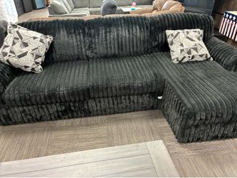 Black sectional