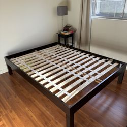 Free West Elm Queen Bed Frame 