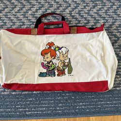 Canvas Flintstones Duffle Bag