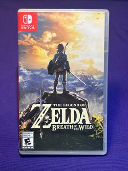 Nintendo Switch The Legend of Zelda Breath of The Wild