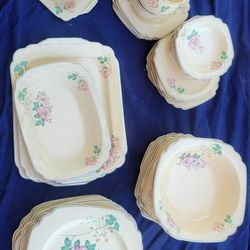Homer Laughlin Briar Rose Dishes
