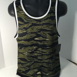 New Mens Small (34-36) No Boundaries Camo Athletic Tank Top