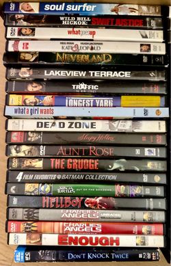 60 DVD Movie Lot – Mixed Genres Action, Comedy, Drama, Thriller & More – $30