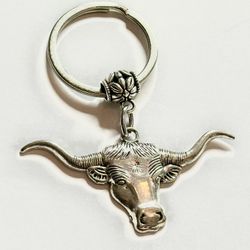 Bull Keychain 