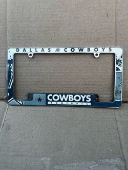 Cowboys license plate