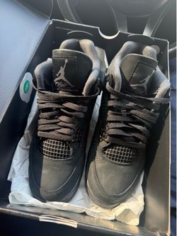 Black Cats Jordan 4s