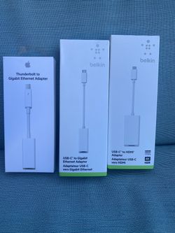 New USB-C Ethernet Adapters 