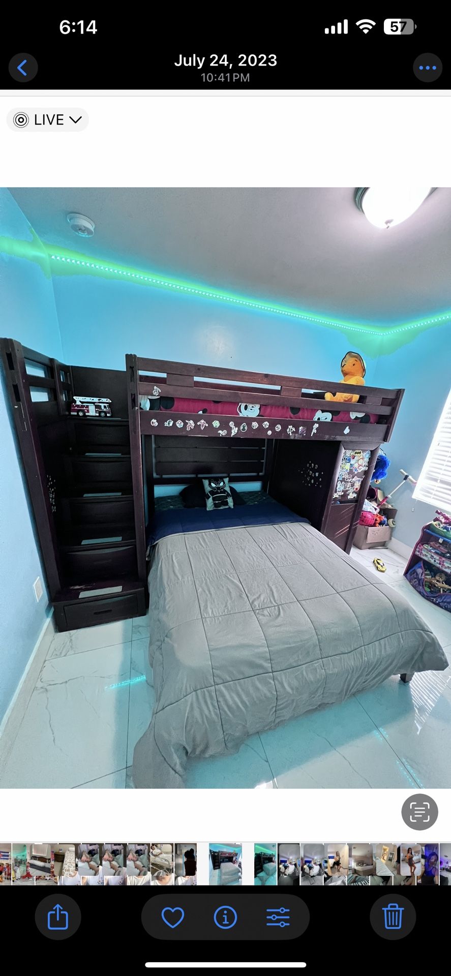 Bunk Bed With Twin Mattress