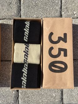 Yeezy Calabasas Sock Set Custom With Special Box One Of A Kind! 