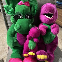 Vintage Barney Stuffed Animals