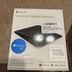 Microsoft Universal Foldable Keyboard -Windows 10 