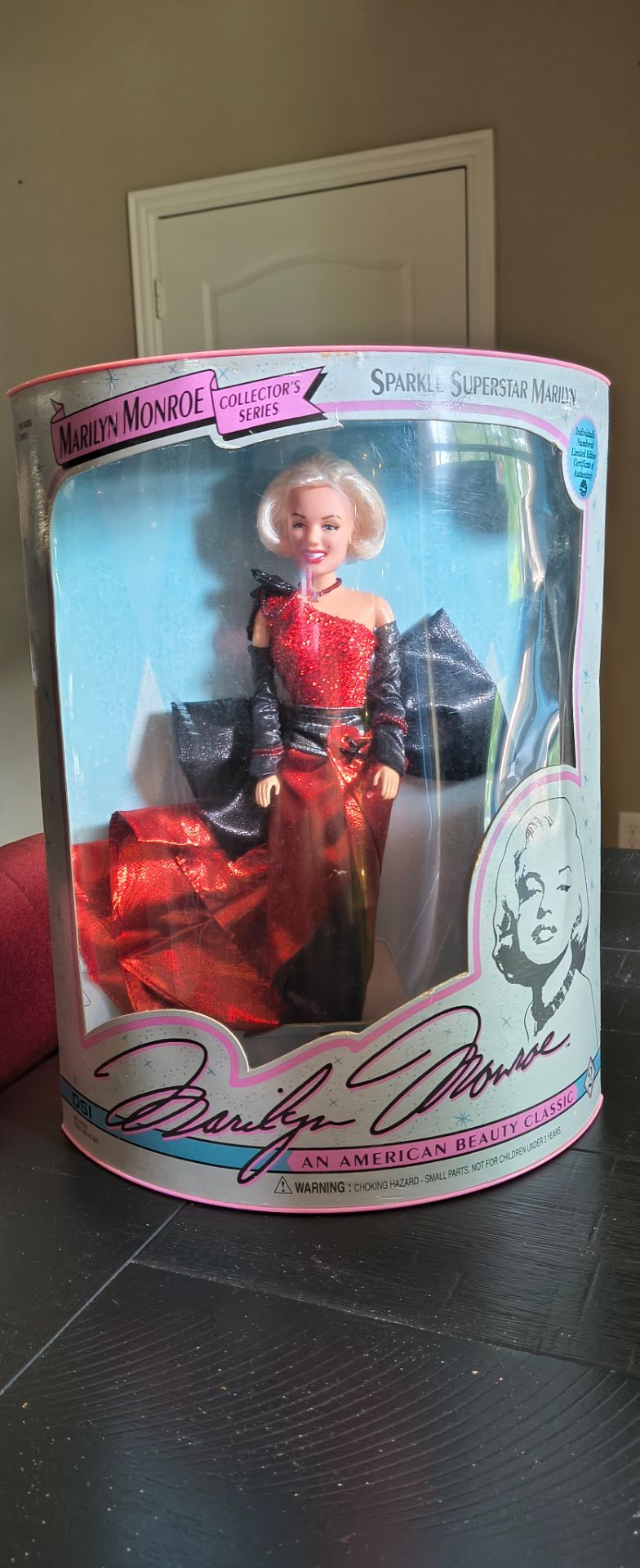 DSI Marilyn Monroe Collector's Series Sparkle Superstar doll from 1993