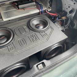 4 12s American Bass Subwoofer’s 
