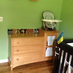 Baby Room Furniture. Solid Wood. Heavy 