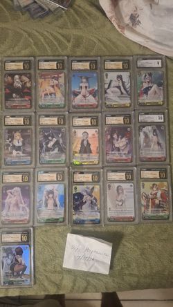 Weiss Schwarz Azur Lane Graded Cards TCG