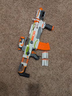 NERF Modulus ECS-10 automated motorized blaster toy 
