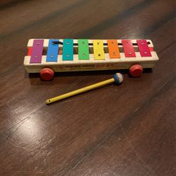 Vintage Pull-a-Tune Xylophone 