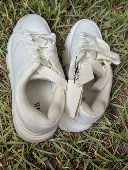 Zara White Chunky Sneakers NWT