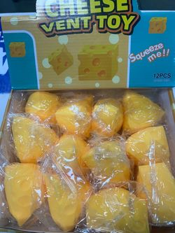 Squishy cheese toys