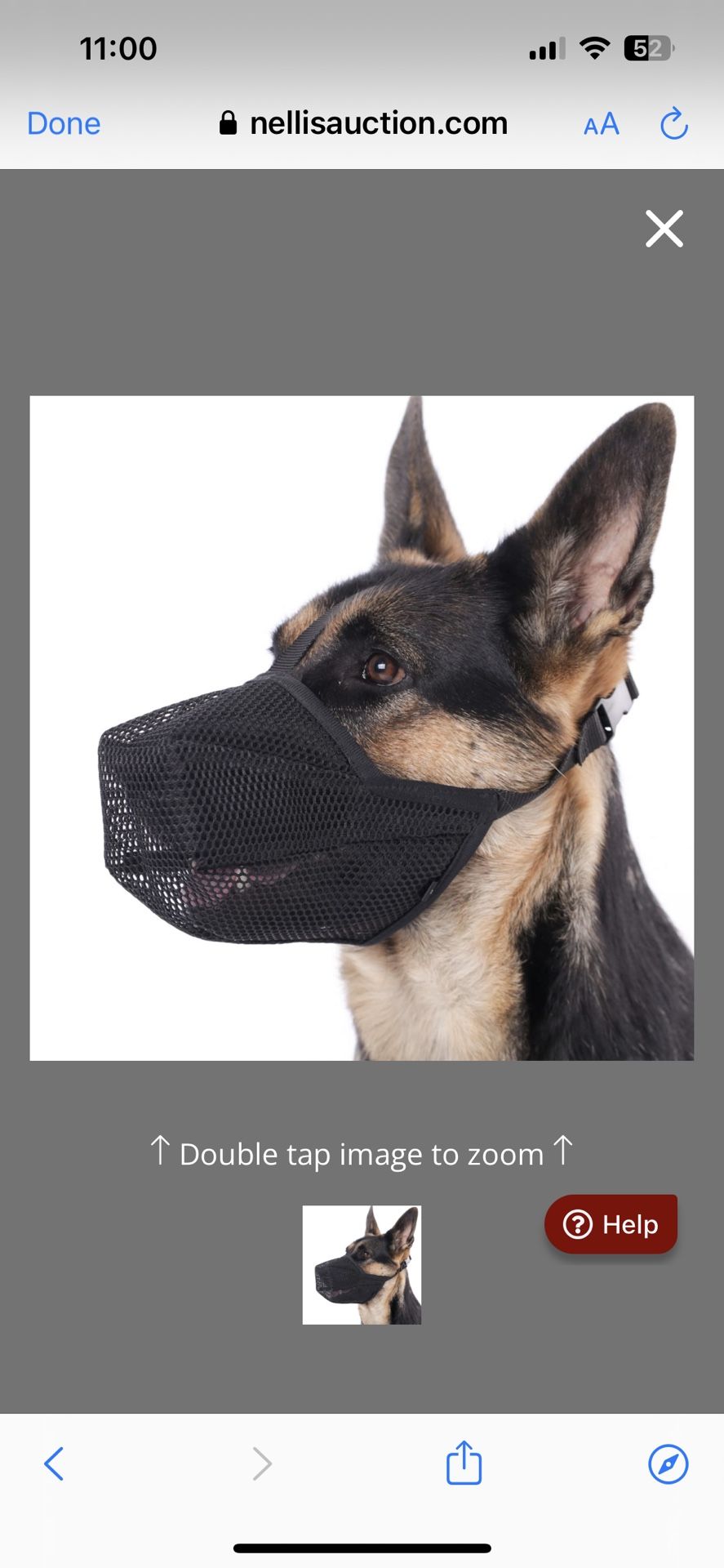 Mayerzon Dog Muzzle, Patented Soft Mesh Muzzle For Small Medium Large Dogs For Scavenging Biting Licking And Chewing, Allows To Pant And Drink (L, Bla