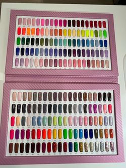 Glam beauty gel polishes