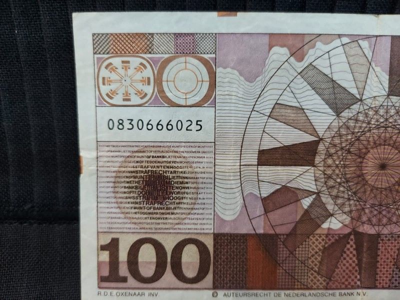 Netherland 100 Gulden 14.05.70 VF