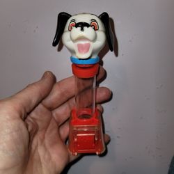 Very Cool!! 1996 FLIX Gum Ball Dispenser. 101 Dalmations. 6"
