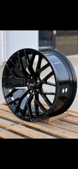 Audi 20” new r8 style rims new tires set a4 a5 s6 a7 a8