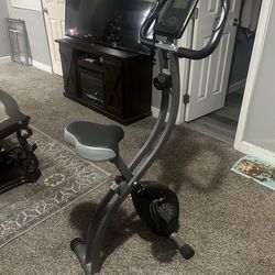 Cycling bike and a ad and arm workout machine