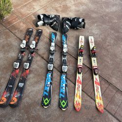 Ski Shoes And Skies