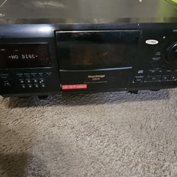 Sony 200  Disc Cd Player Works Great Rca,optical Outputs