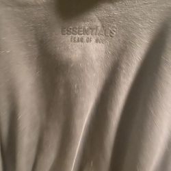 Black Essentials Fear Of God Hoodie Pullover