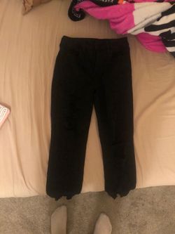 American Eagle black high rise jeans