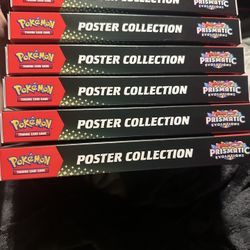 Case Of Six Pokemon Prismatic Evolution Poster Collection