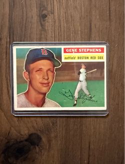 Gene Stephens , 1956 Topps #313