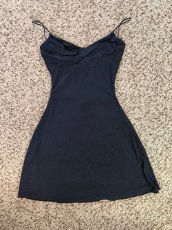 Windsor Unforgettable Heat Open Strappy Back Glitter Mini Dress