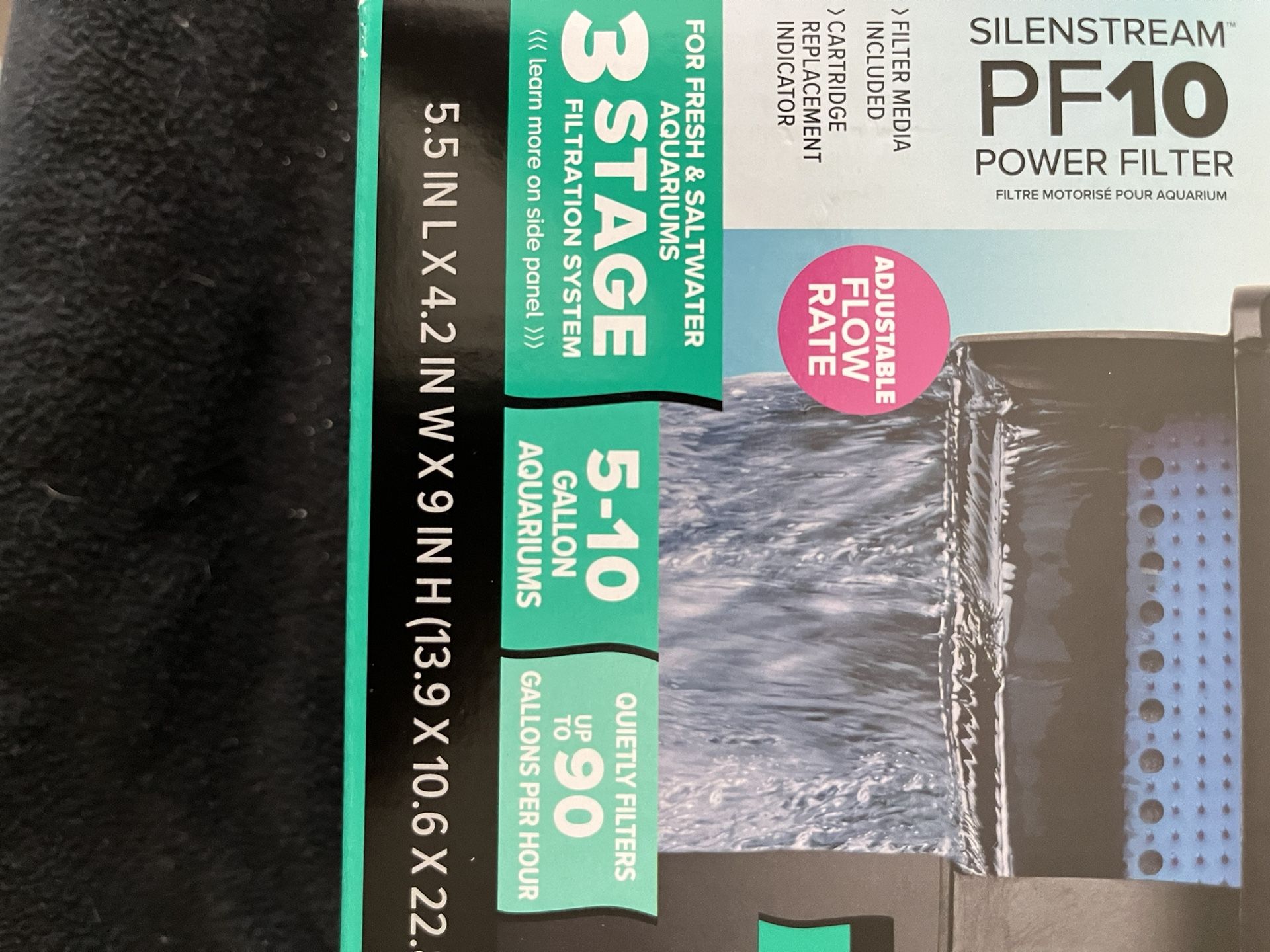 Aquarium Power Filter Top Fin Silent team