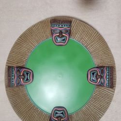 TIKI PARTY PLATTER -Set Of Four